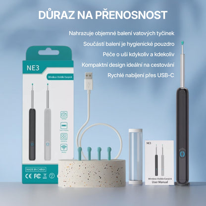 Cavly™ - Čistič uší s kamerou