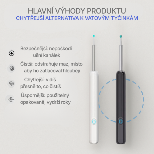 Cavly™ - Čistič uší s kamerou