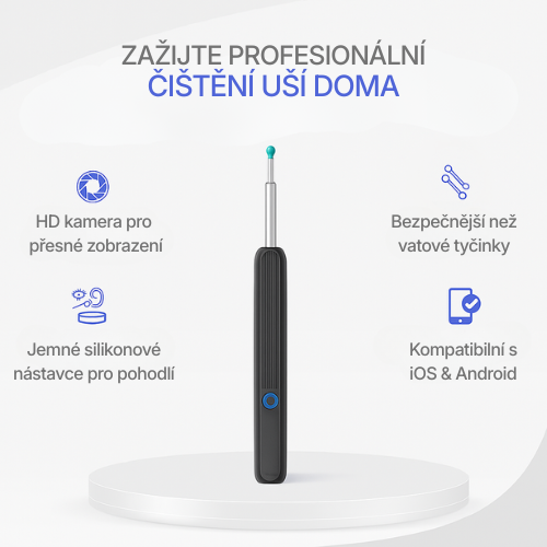 Cavly™ - Čistič uší s kamerou